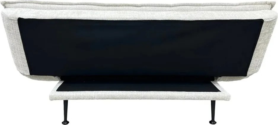 Canapea extensibila, Tesatura chenille bej JAZZ 195cm