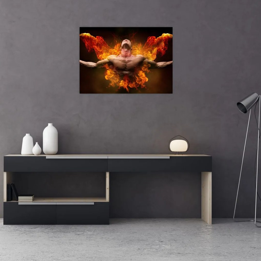 Tablou - Putera de bărbat (70x50 cm)