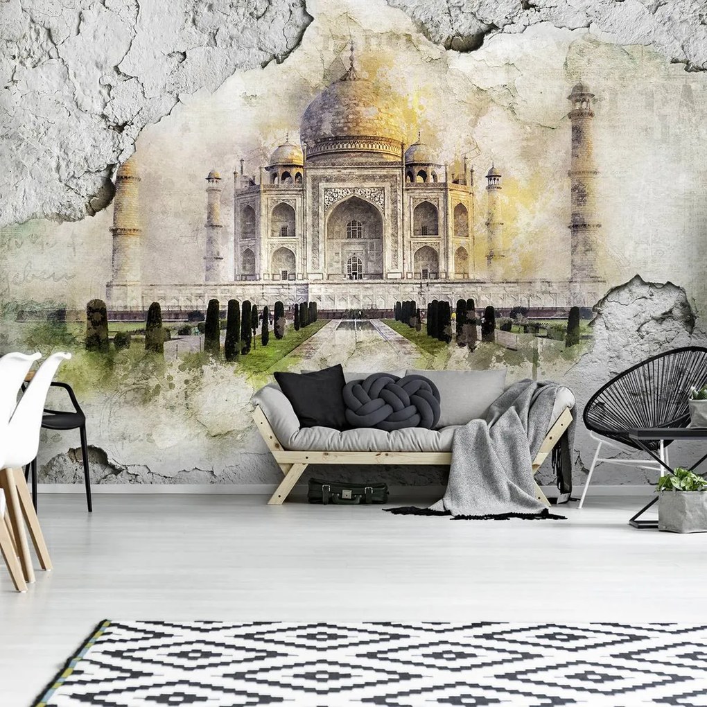 Fototapet - Taj Mahal (254x184 cm)