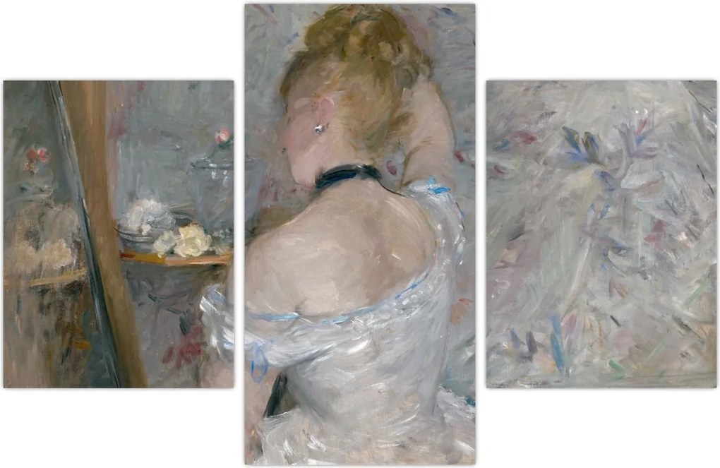 Tablou - Berthe Morisot, Woman at Her Toilette, reproducere (90x60 cm)