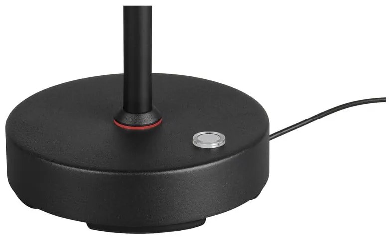 Veioză neagră LED (înălțime 45 cm) Moreno – Trio