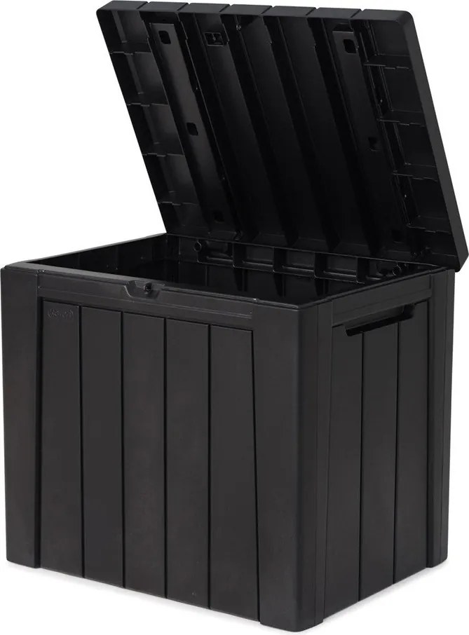 Cutie de depozitare pentru grădină gri închis din plastic Urban – Keter