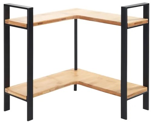 WENKO 53028100 - Poliță LOU 30 x 33 cm, negru/maro