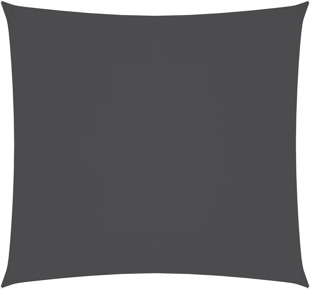 vidaXL Parasolar din țesătură oxford, pătrat, 3,6 x 3,6 m, antracit