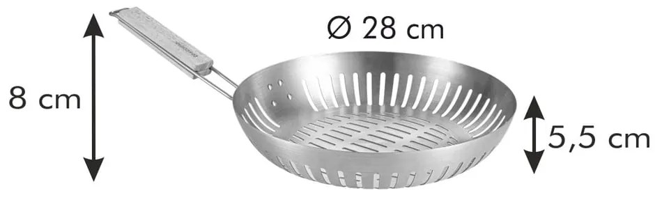 Tigaie de tip grill ø 28 cm Privilege – Tescoma