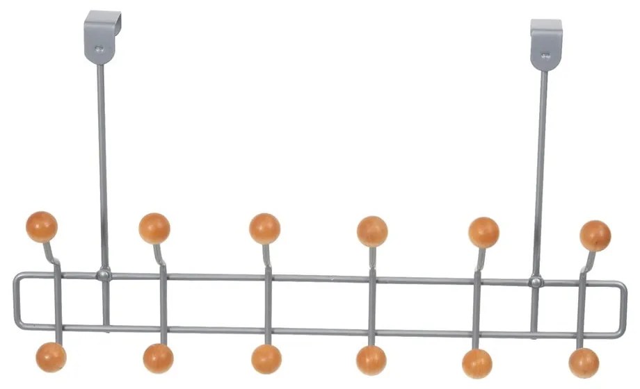 Cuier pentru usă cu 12 cârlige Compactor Billy