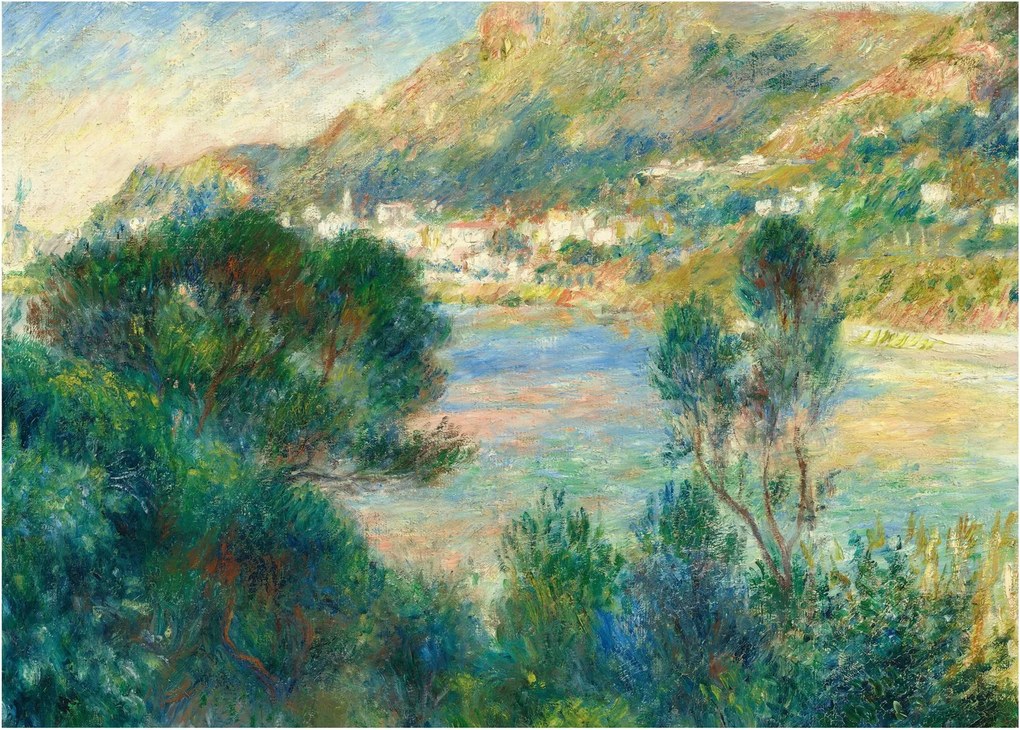 Tablou - Auguste Renoir, View of Monte Carlo from Cap Martin, reproducere (70x50 cm)