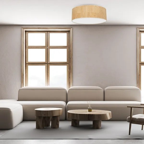 Plafonieră CORK 3xE27/60W/230V