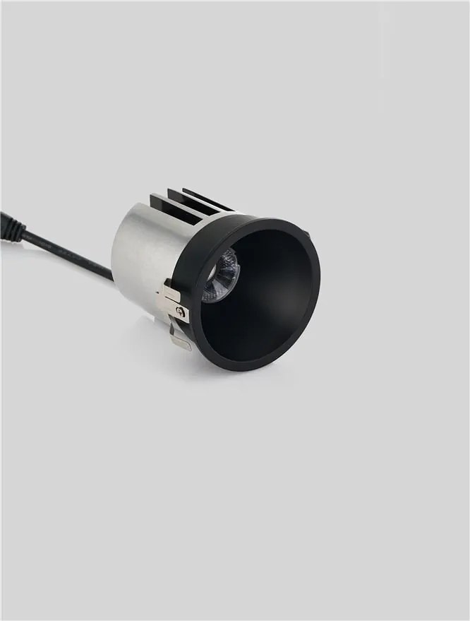 Mini Spot incastrabil LED 10W 4000K Sanco negru