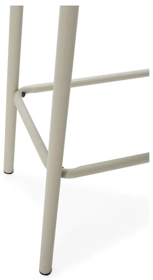 Set de scaune de bar crem 2 buc. (înălțime șezut 65 cm) Abba – Marckeric