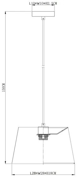 Lustră pe cablu Lucide 10416/01/44 WOOLLY 1xE27/60W/230V portocaliu