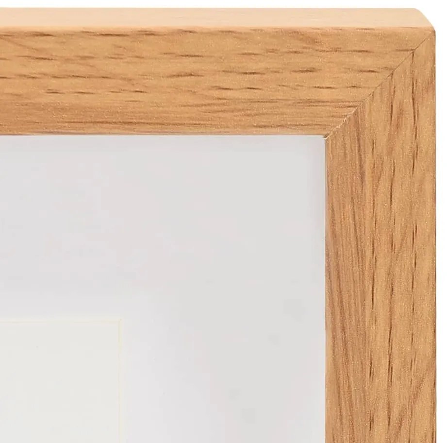 Rame foto 3D, 5 buc., stejar 21x29,7 cm pentru foto de 15x20 cm 5, Stejar, 21 x 29.7 cm