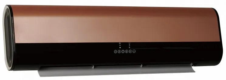 Incalzitor ceramic de perete Elite EHH-1388, 3000W, 4 trepte, Incalzitor PTC, Timer, Telecomanda, Maro