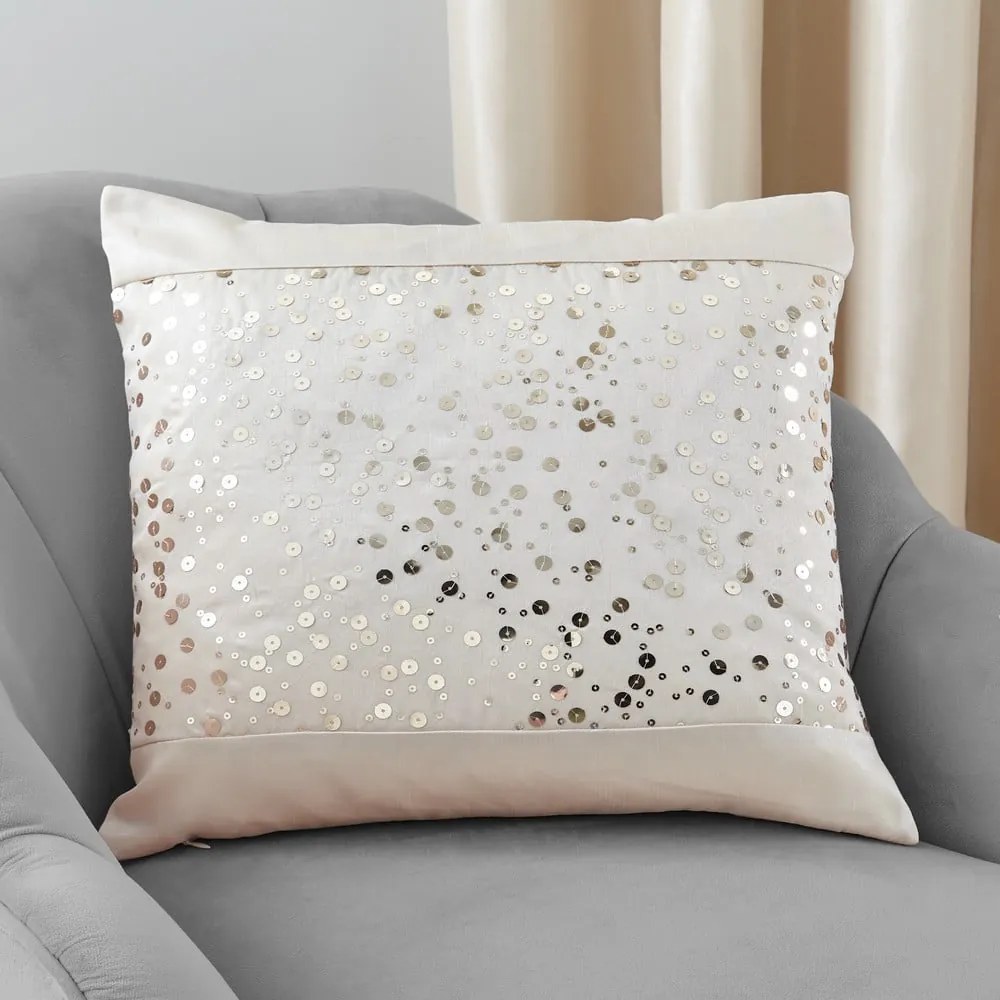 Pernă decorativă 43x43 cm Glitzy Sequin – Catherine Lansfield