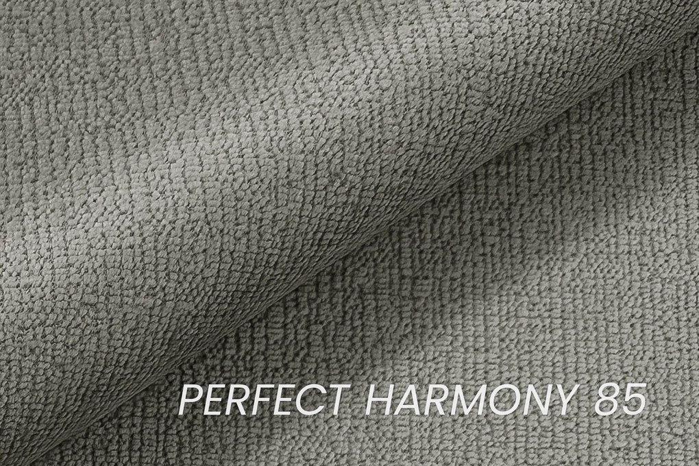 Canapea Nicole - Material șenil gri Perfect Harmony 85 / picioare negre