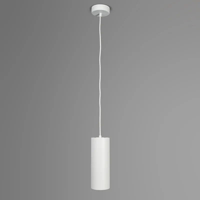 Lampă pendant de design alb - Tubo