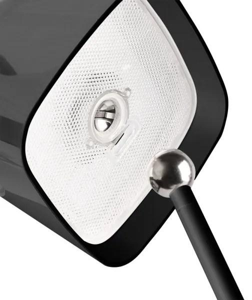 Lampă solară LED de masă, magnetică, 5W, 5V, 3000-6000K, 3600 mAh, IP65, negru