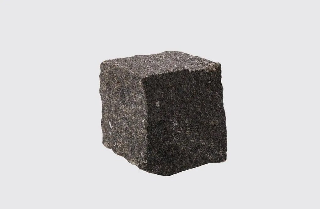 Piatra Cubică Granit Negru 10 x 10 x 10 cm