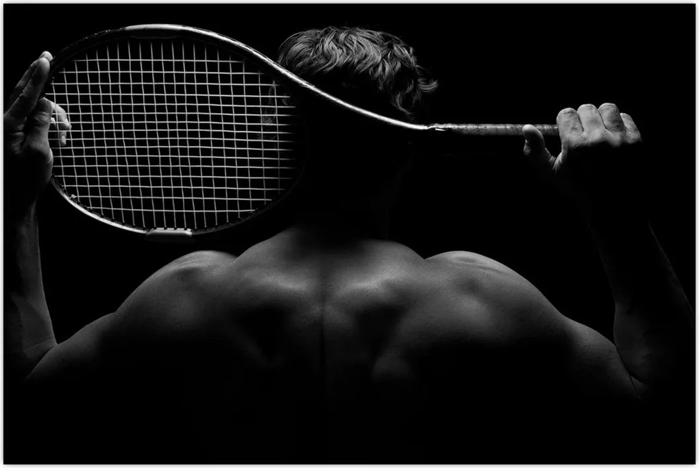 Tablou - Jucătorul de tenis (90x60 cm)