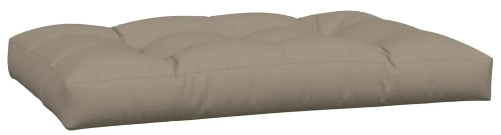 Perne pentru canapea din paleti, 2 buc., gri taupe 2, Gri taupe, 120 x 80 x 10 cm