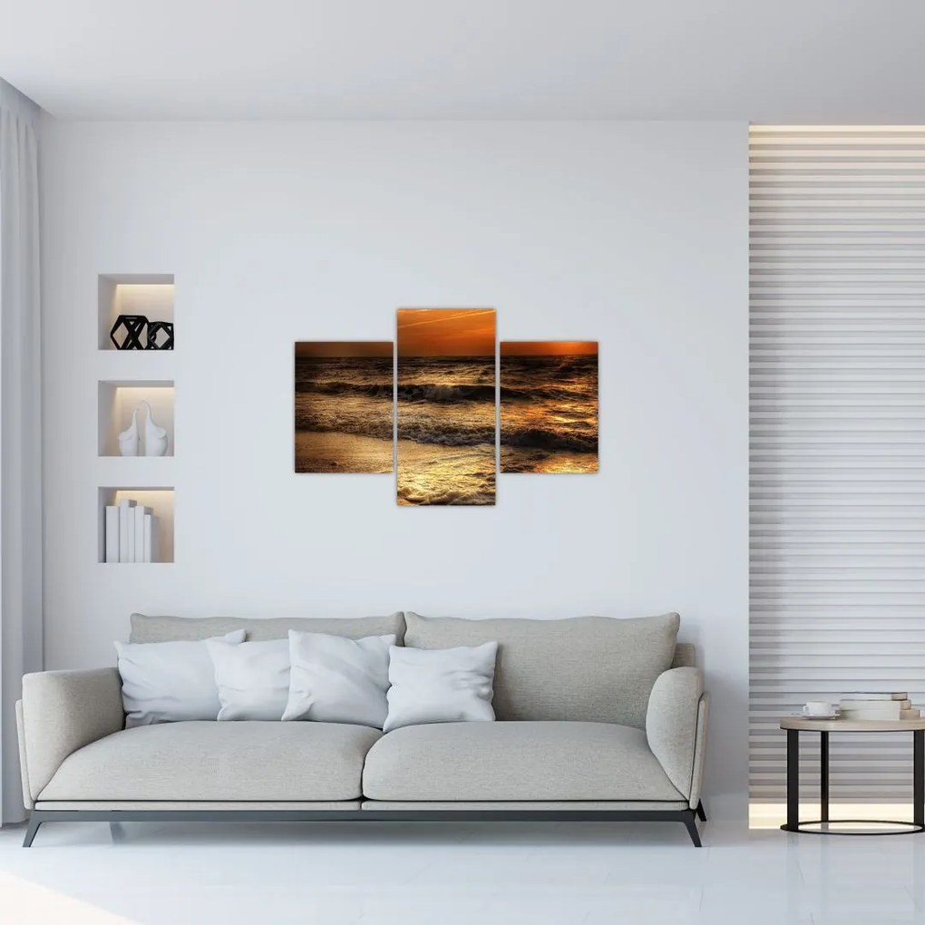 Tablou - Valuri la mal (90x60 cm)