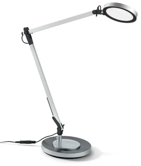 Lampa LED de birou / masa moderna cu brat articulat FUTURA TL ALLUMINIO