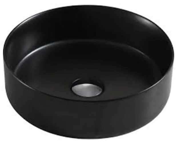 Lavoar de blat Rose Black negru mat