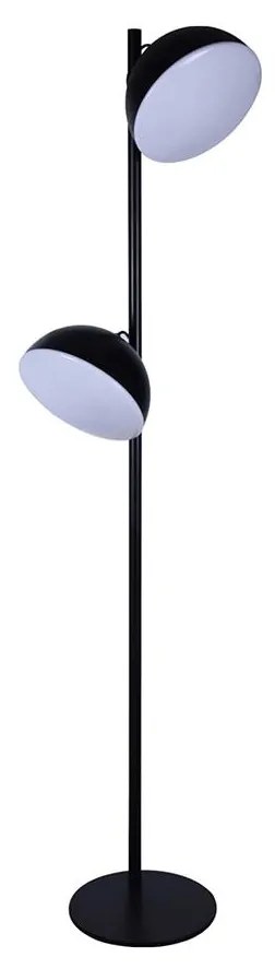 Lampadar LED CROWD 2xLED/10W/230V negru Klausen 147003