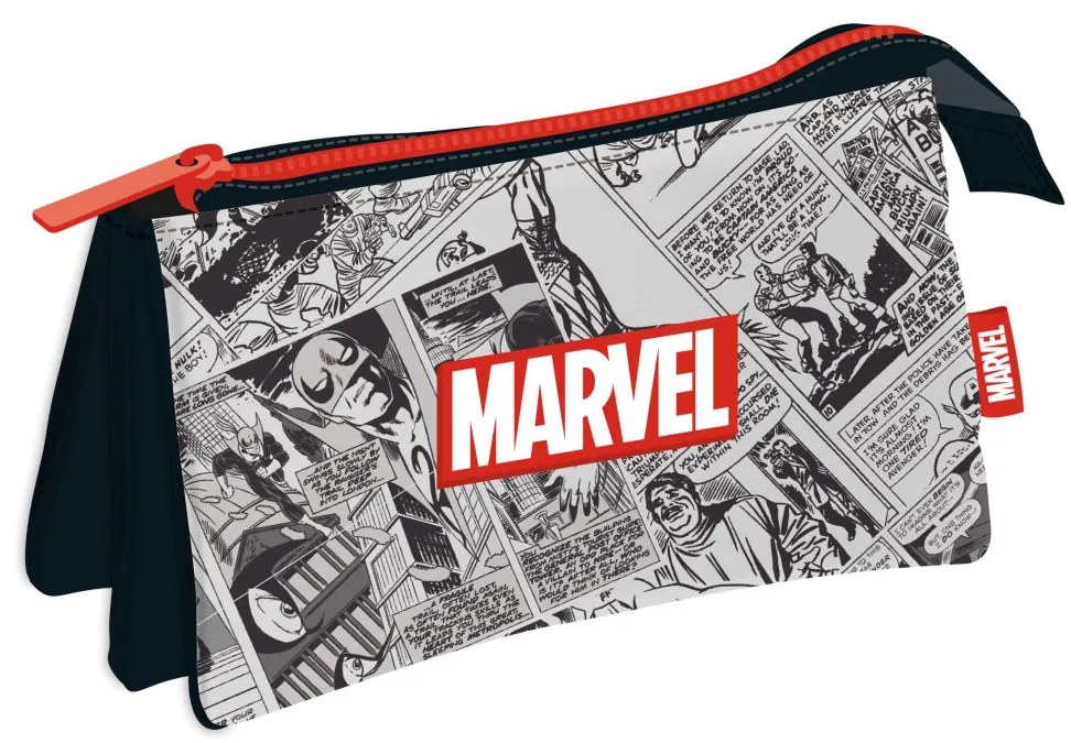 Captain Marvel Comic Marvel penar cu 3 compartimente 21 cm