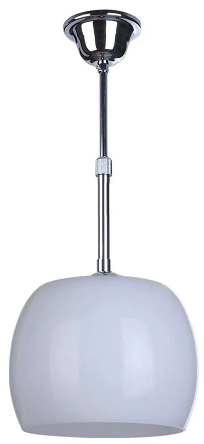Pendul mare Konza 111, 1xe27, 21x90 cm, 60 w, alb