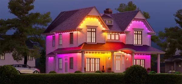 Nanoleaf N7401K02-15POL - Ghirlandă LED RGBW dimabilă 72W/230V 15m 2200-6500K IP67 Wi-Fi