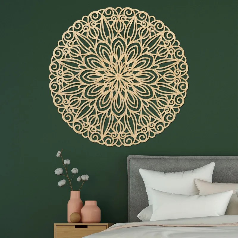 SENTOP | Mandala elegantă din lemn pe perete - SOFIS