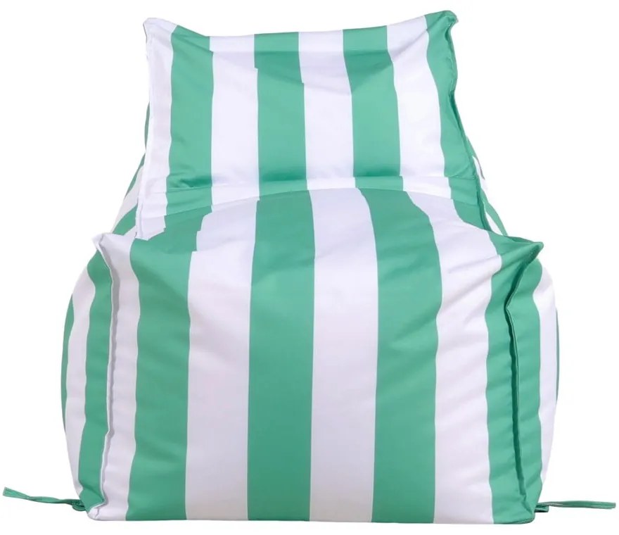 Beanbag pentru grădină alb-verde – Bonami Essentials