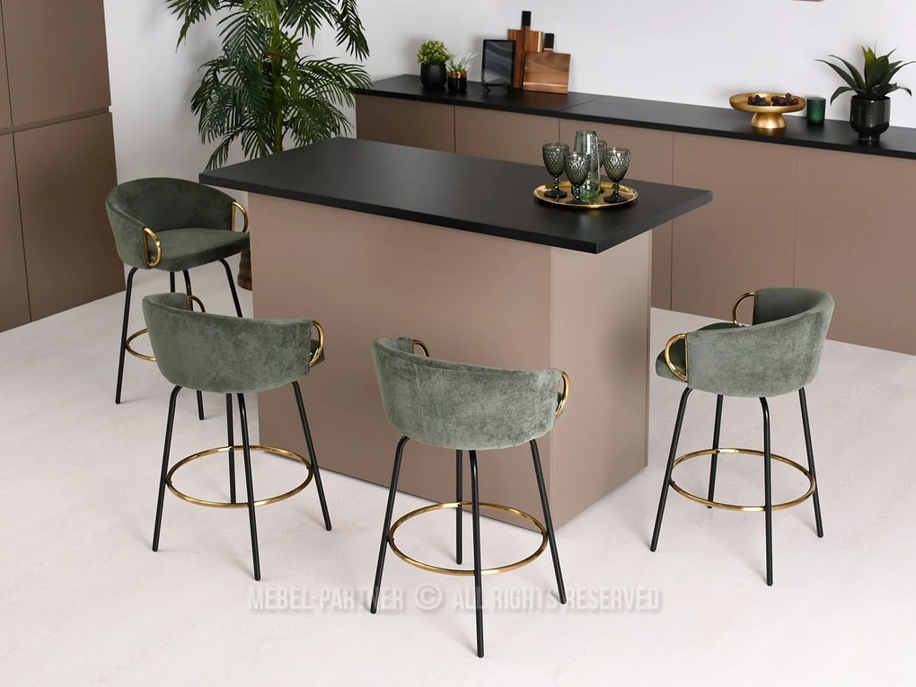 Scaun Carma H (verde + negru). 1110657