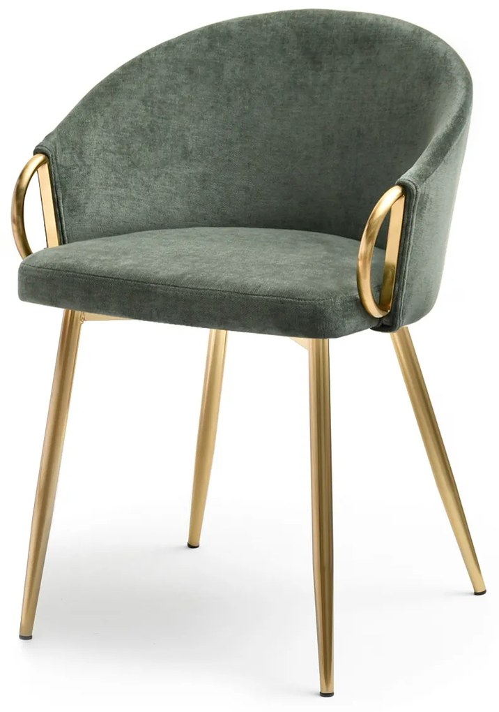Scaun Carma K (verde + auriu). 1111005