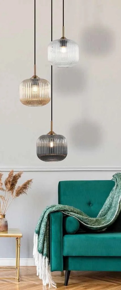 Lustra cu 3 pendule design modern Fannel MIX