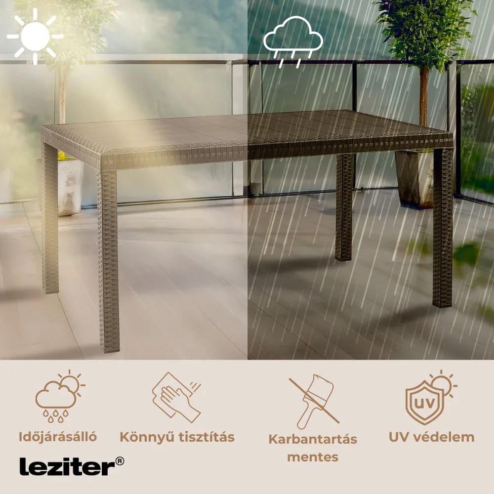 Masă de grădină din plastic Hella pentru cappuccino