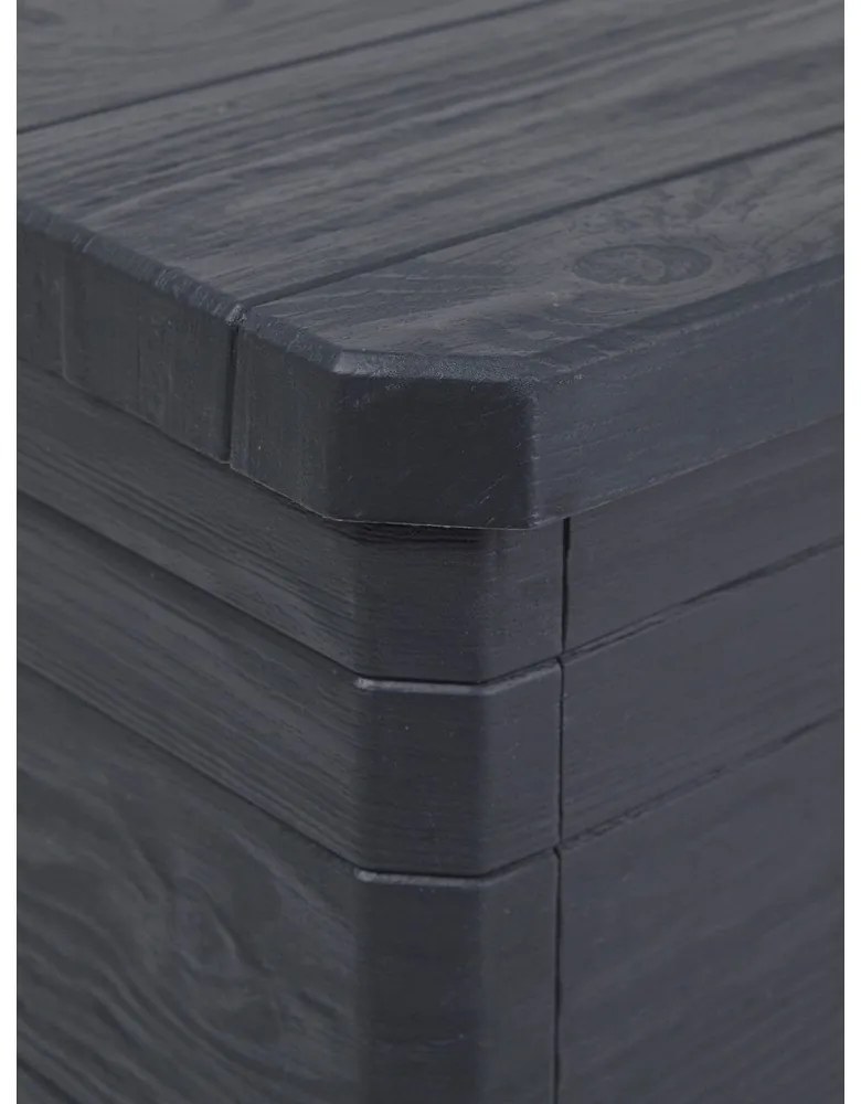 Cutie de depozitare pentru grădină gri închis Woodys – Toomax