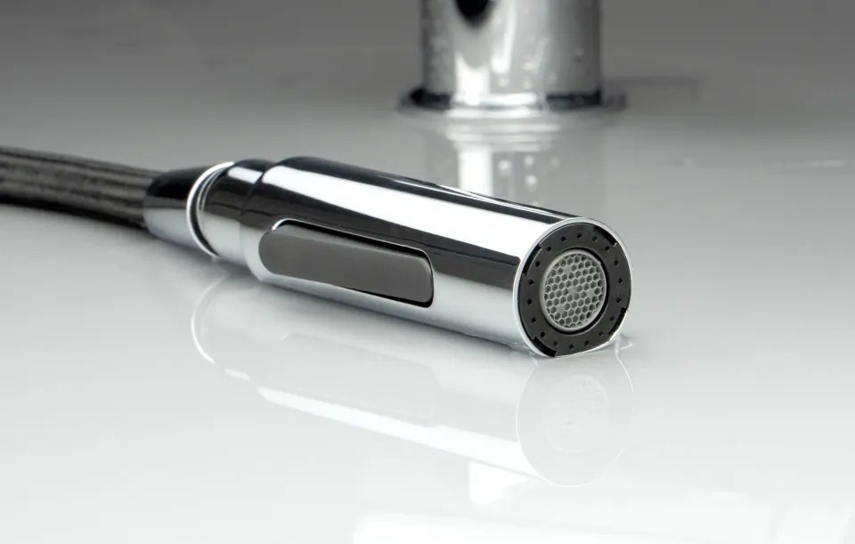 MOMI Baterie Bucătărie cu Pipă Extractibilă – Cromat (BKM_073N)