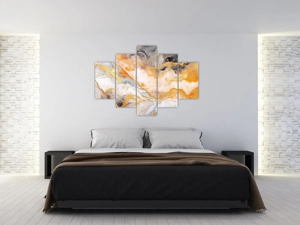 Tablou - Fond marmorat (150x105 cm)