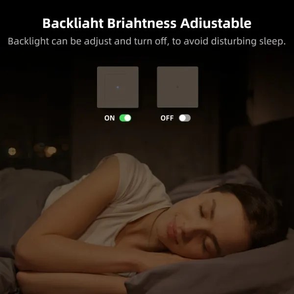 Immax NEO 07539L - Întrerupător SMART cu 2 butoane, 230V, Wi‑Fi (Tuya)