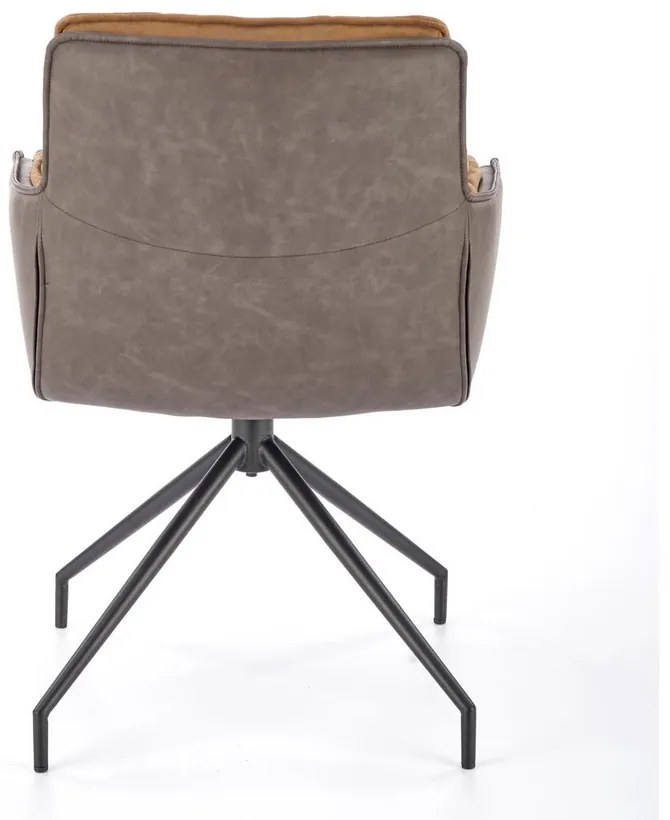 Scaun de bucaterie Ormond, maro