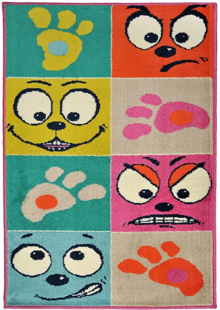 Covor Copii & Tineret Nila, Multicolor, 160x235