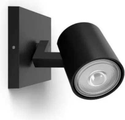 Philips - Spot LED RGBW dimabil RUNNER 1xGU10/6,5W/230V negru
