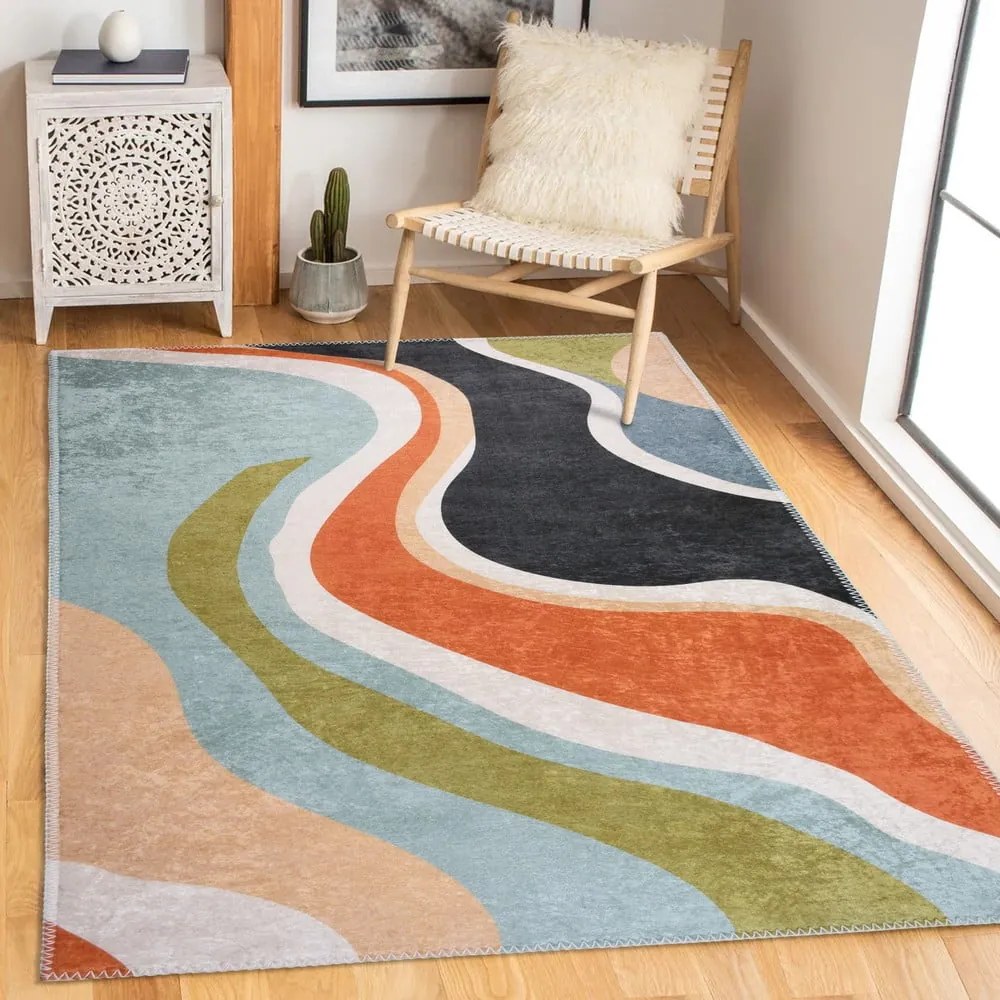 Covor tip traversă lavabil 80x200 cm Colors of Joy – Vitaus