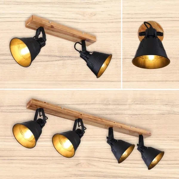 Globo 15466S-1 - Aplică perete spot GÜNTHER 1xE27/60W/230V