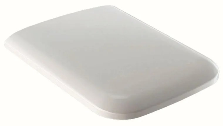 Capac de toaleta, duroplast, Softclose, alb Dreptunghiulara