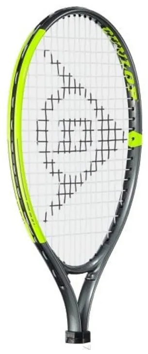 Racheta de tenis pentru copii Dunlop™ SX Junior 21 Gooo, Din aluminiu, Lungime 53.4 cm, 4-6 ani, Verde