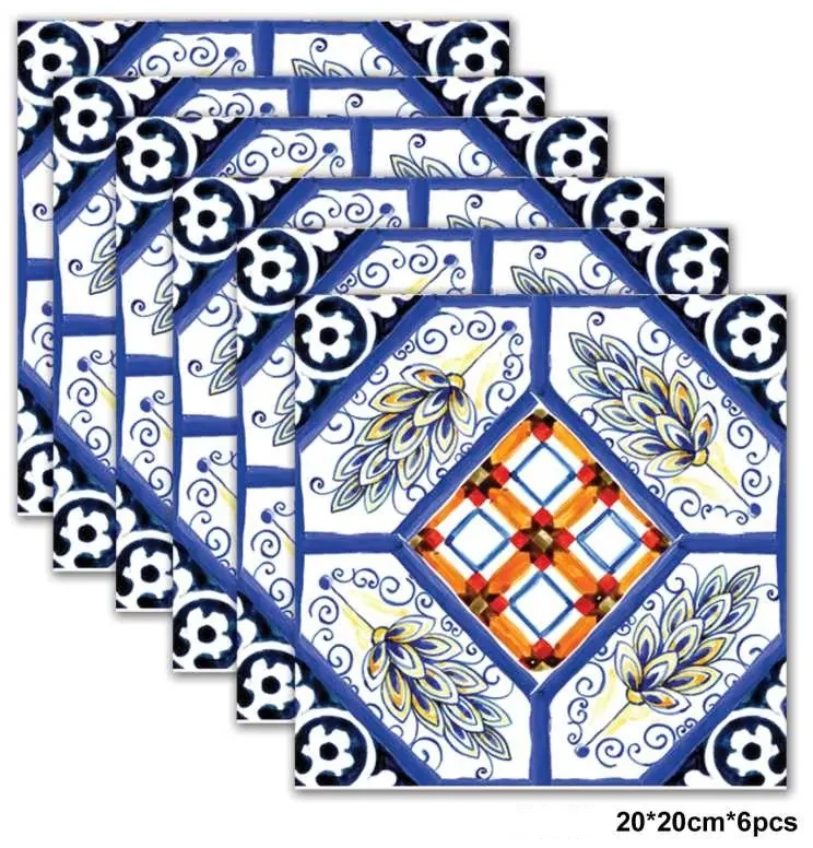 Set stickere decorative faianta Spic de Grau