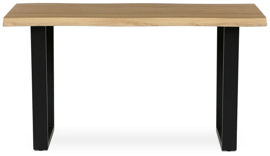 Masă de sufragerie 140 x 80 cm, stejar sălbatic